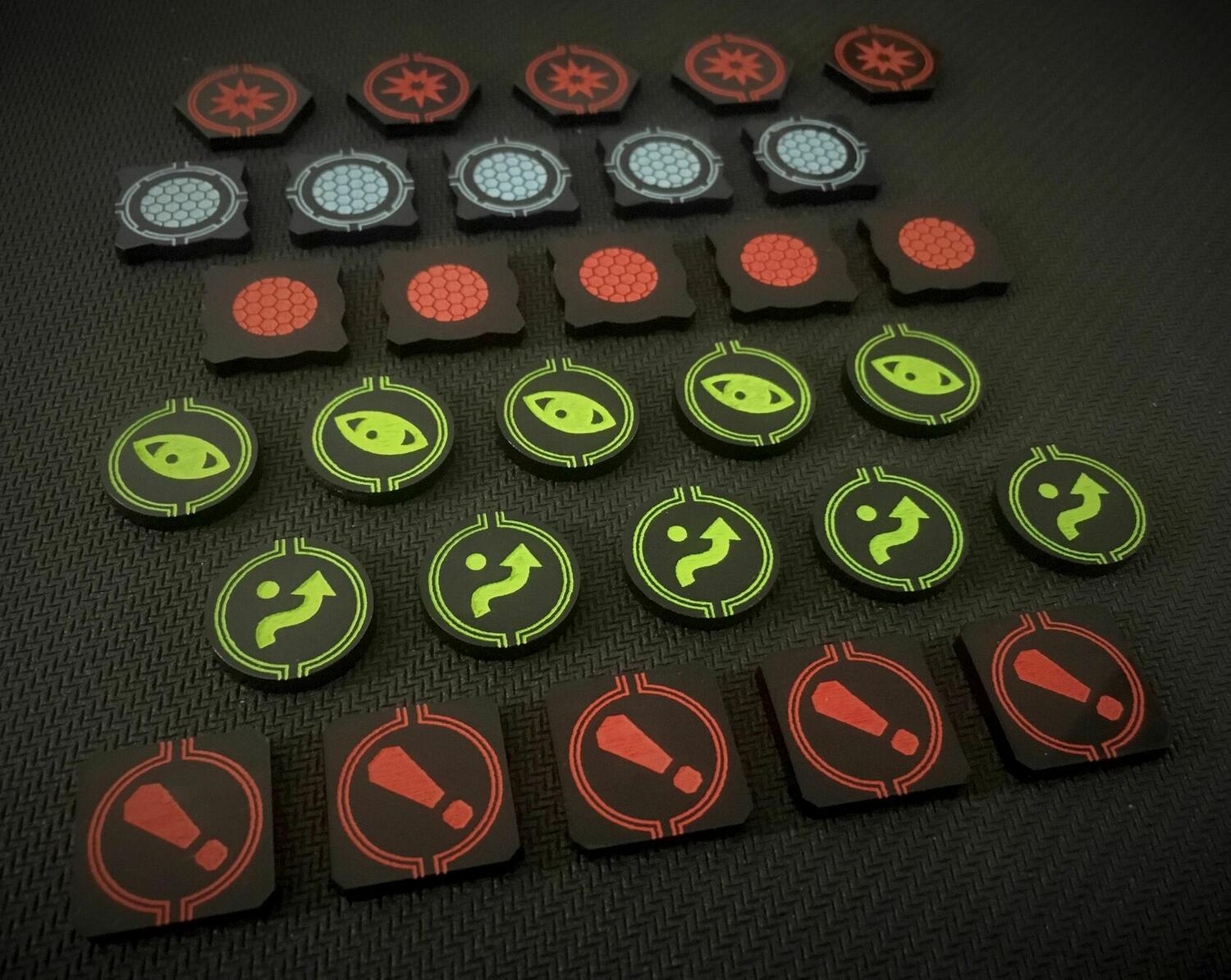 Star Wars: X-Wing Jetons