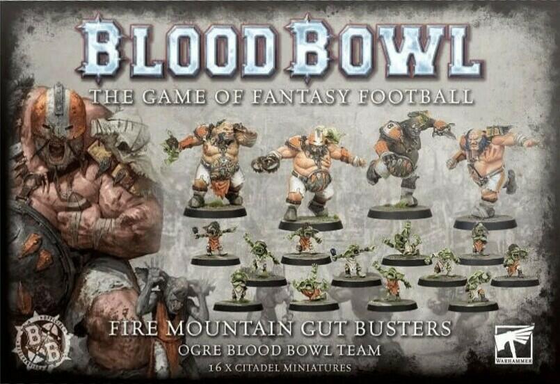 Blood Bowl: The Game of Fantasy Football - Fire Mountain Gut Busters Cover