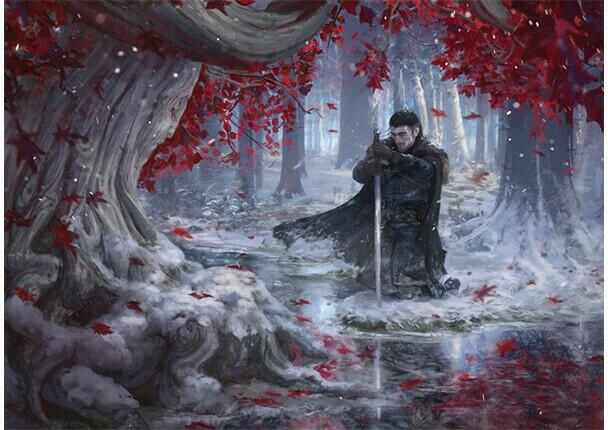 Le Trône de Fer: Le Jeu de Cartes - La Marche sur Winterfell Artwork