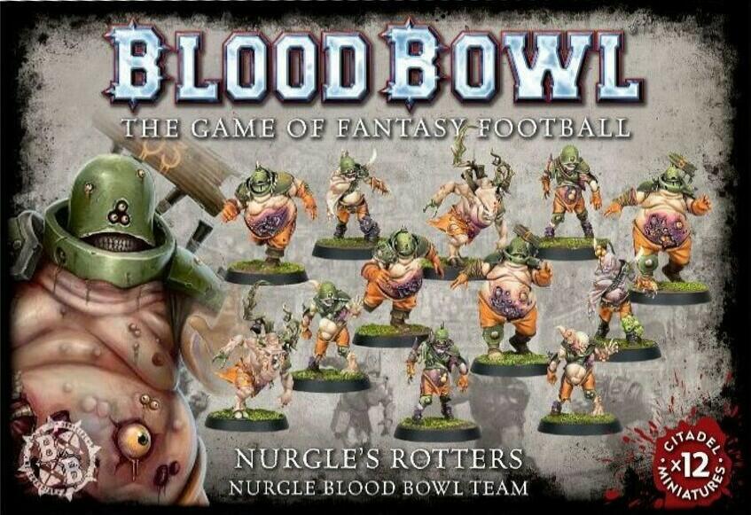 Blood Bowl: The Game of Fantasy Football - Nurgle's Rotters Cover