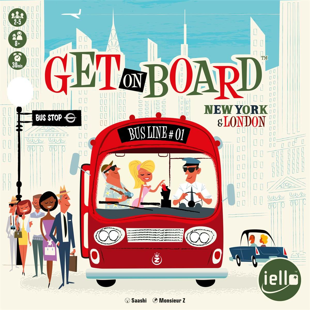 Get on Board: New York & London Cover
