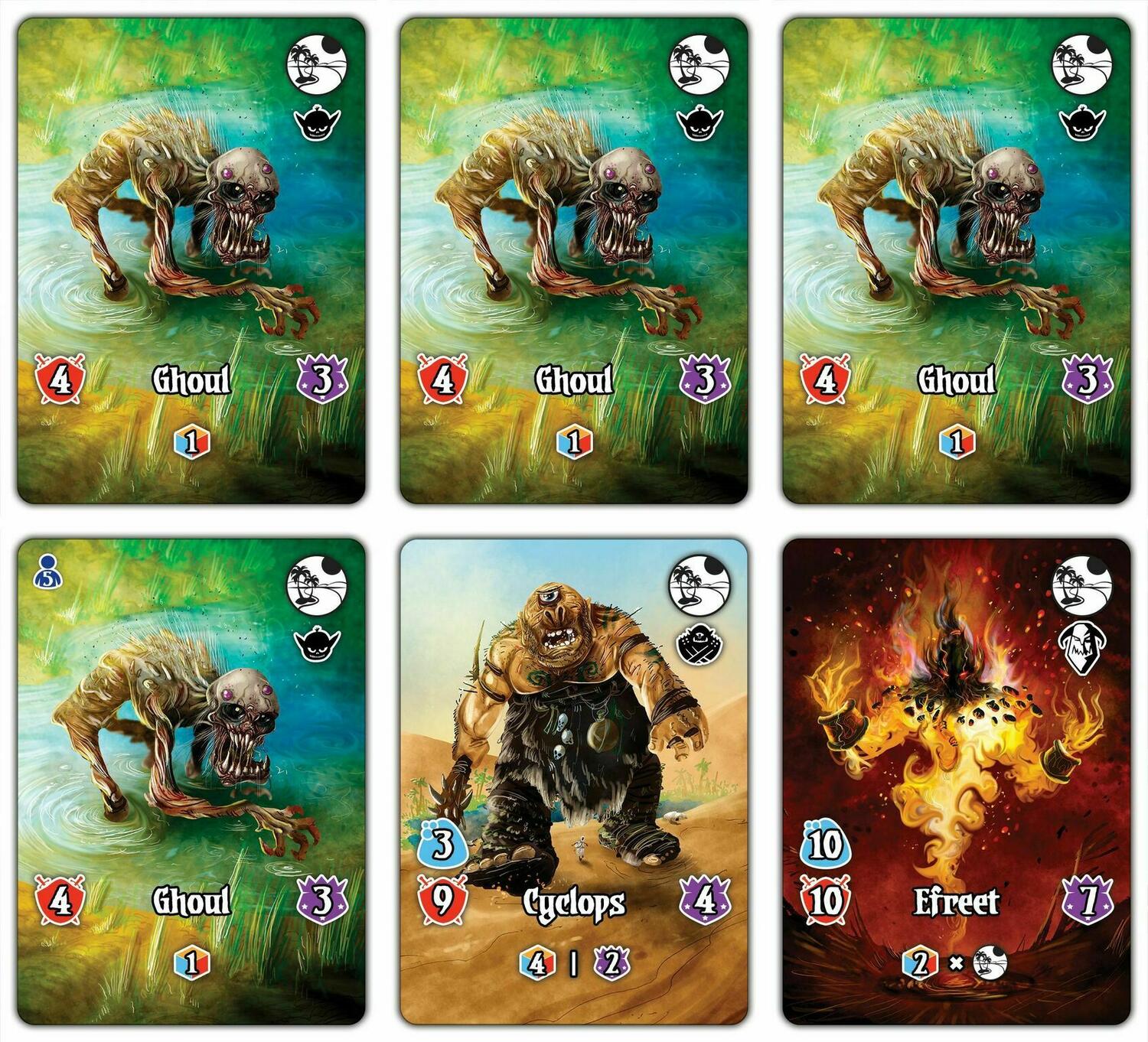 Valeria: Le Royaume - De Feu & De Glace Cartes