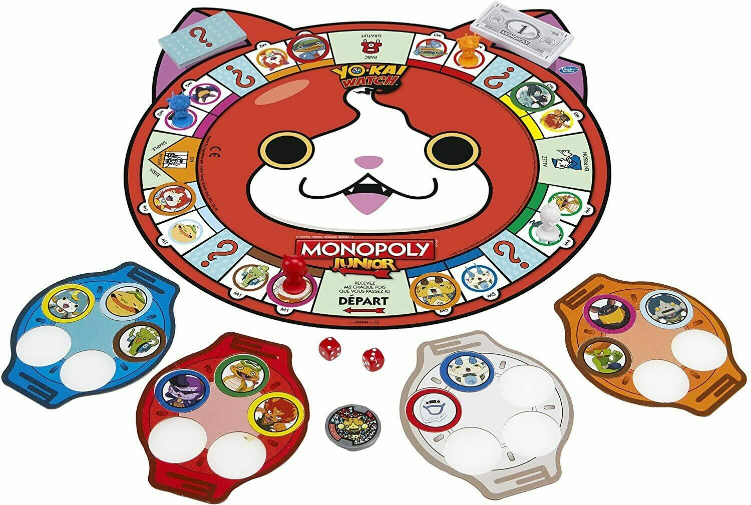 Monopoly: Junior - Yo-Kaï Watch Eclate