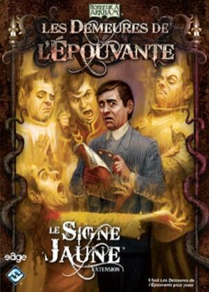 Les Demeures de l'Épouvante: Le Signe Jaune Cover