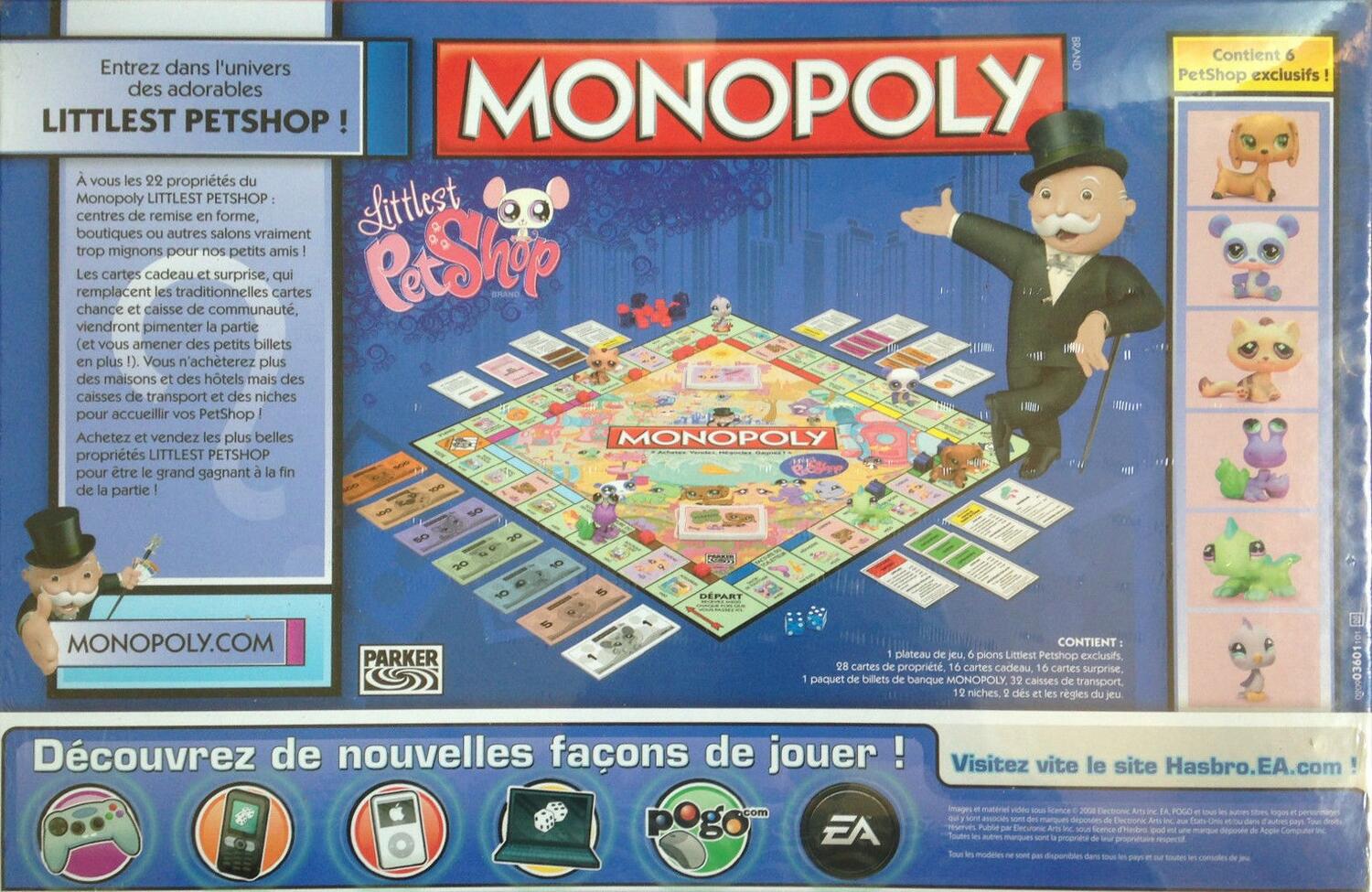 Monopoly: Littlest Petshop Back
