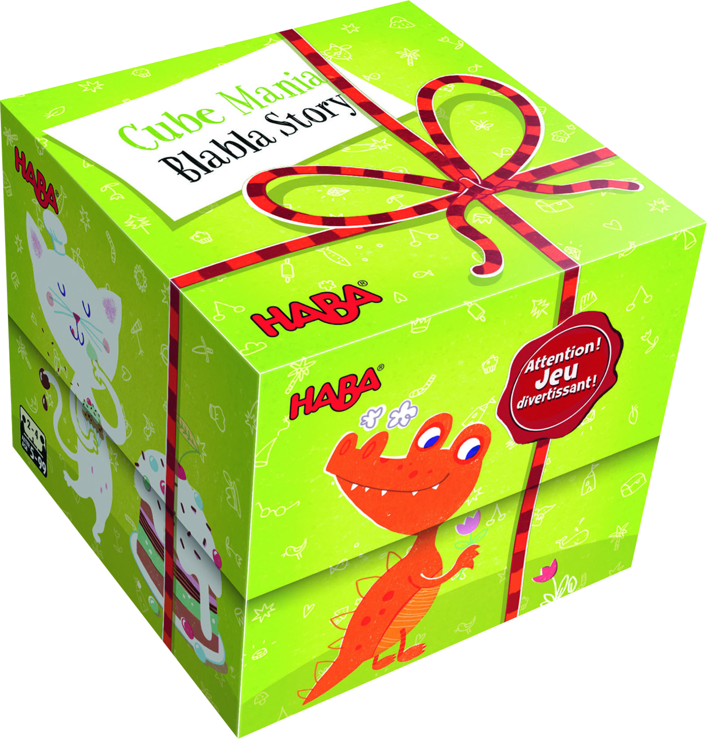 Cube Mania: Blabla Story Cover Transparent