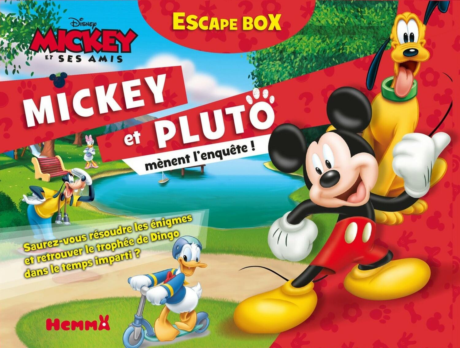 Escape Box: Mickey et ses Amis - Mickey et Pluto Mènent l'Enquête ! Cover