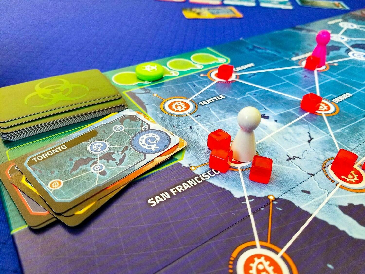 Pandemic: Zone Rouge - Amérique du Nord Zoom