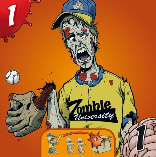 Zombies vs Cheerleaders Carte