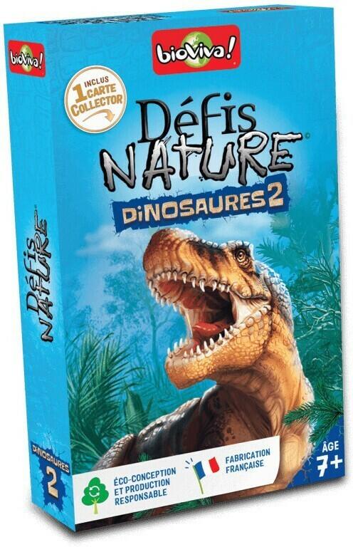 Défis Nature: Dinosaures 2 2022 Cover 3d
