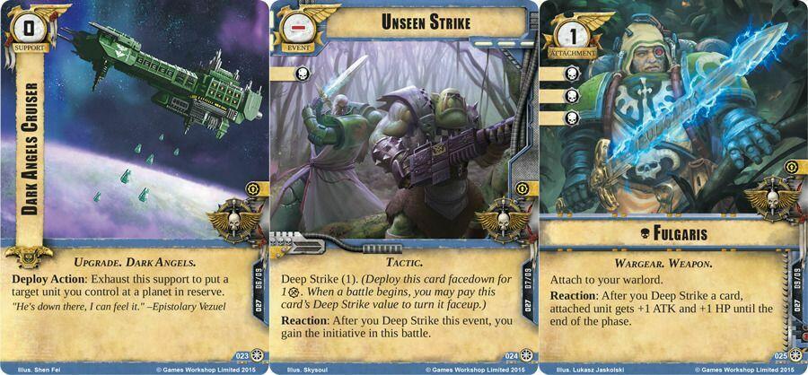 Warhammer 40,000: Conquest - Impardonné Cartes