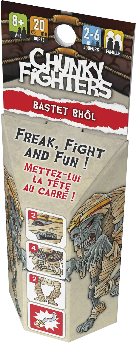 Chunky Fighters: Bastet Bhôl Cover Transparent