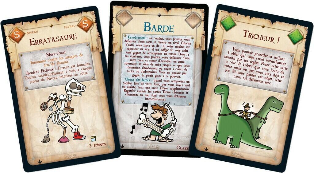 Munchkin 9: Jurassique Farce Cartes