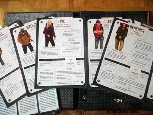 Initiation au Jeu de Rôle: Fantastique Contemporain Fiches