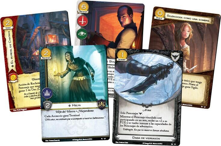 Le Trône de Fer: Le Jeu de Cartes - Les Fantômes d'Harrenhal Cartes