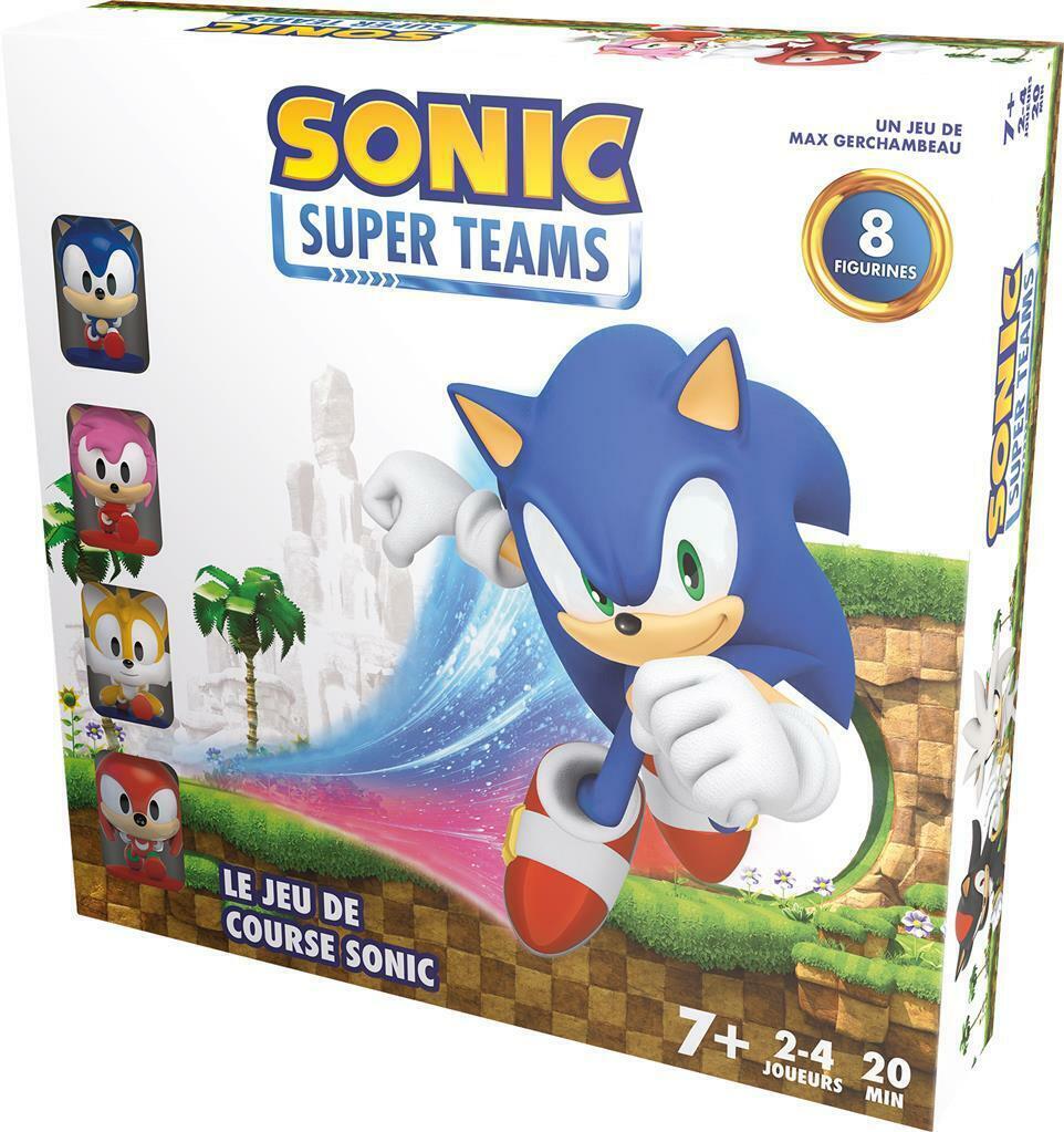 Sonic Super Teams Cover 3d
