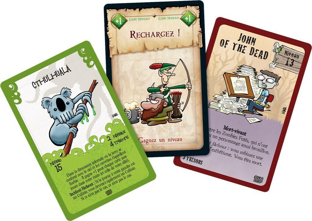 Munchkin: Trésors Cachés Cartes
