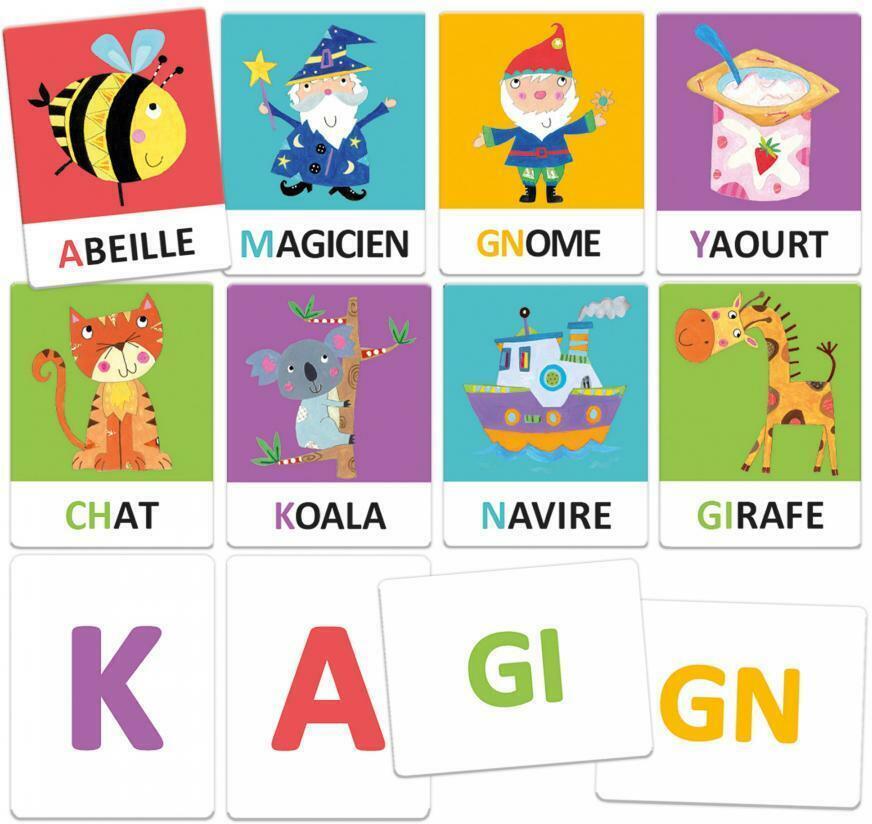 Alphabet Tactile et Phonétique: Montessori Eclate