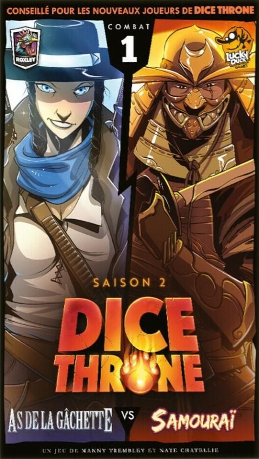 Dice Throne: Saison 2 - As de la Gâchette vs Samouraï Cover