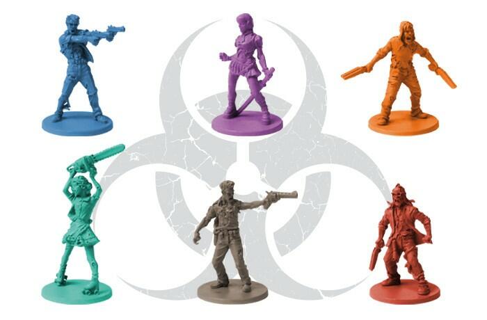 Zombicide: Toxic City Mall Figurines
