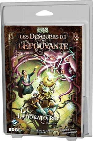 Les Demeures de l'Épouvante: Le Laboratoire Cover 3d