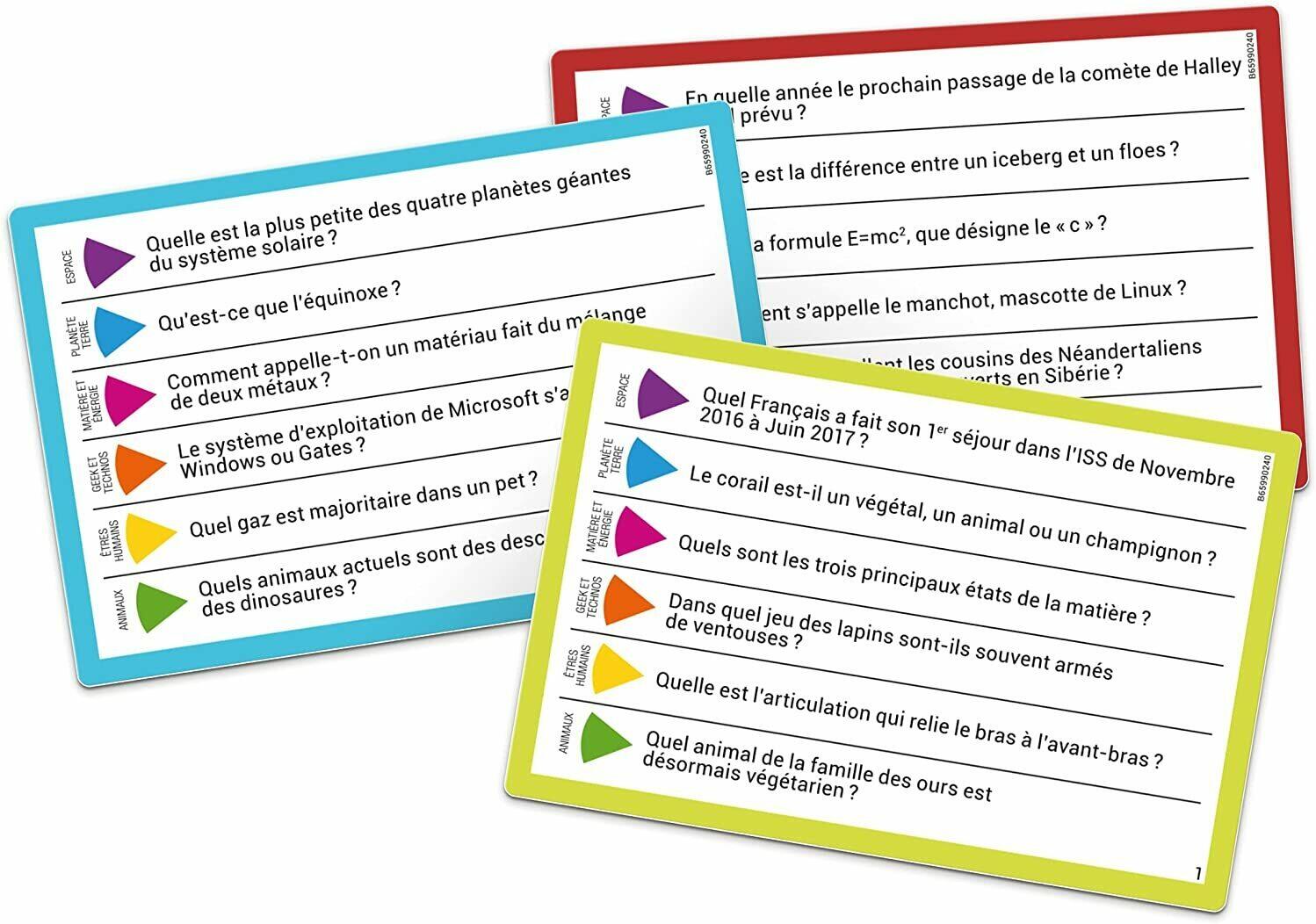 Trivial Pursuit: Science & Vie Cartes