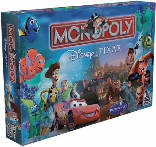 Monopoly: Disney Pixar Cover 3d