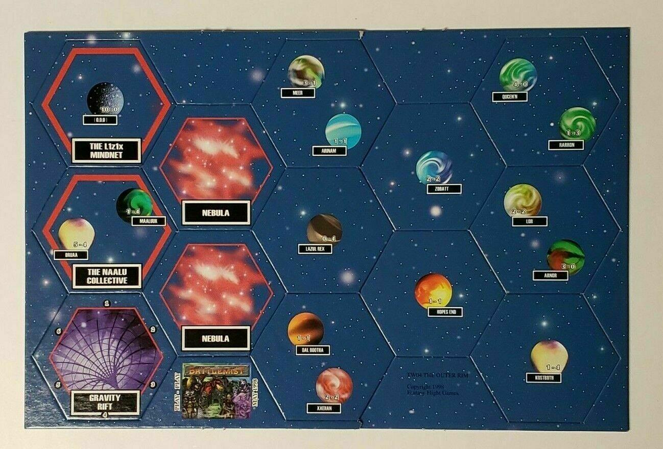 Twilight Imperium: The Outer Rim Tuiles