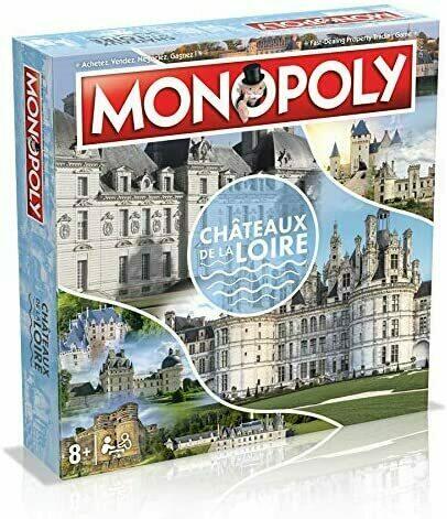 Monopoly: Les Châteaux de la Loire Cover 3d