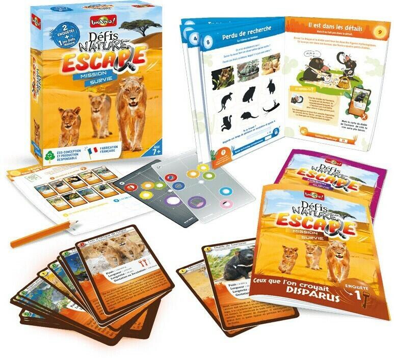 Défis Nature: Escape - Mission Survie Eclate