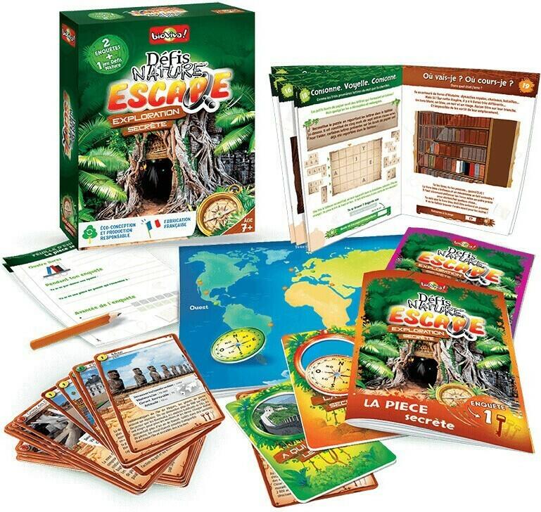 Défis Nature: Escape - Exploration Secrète Eclate