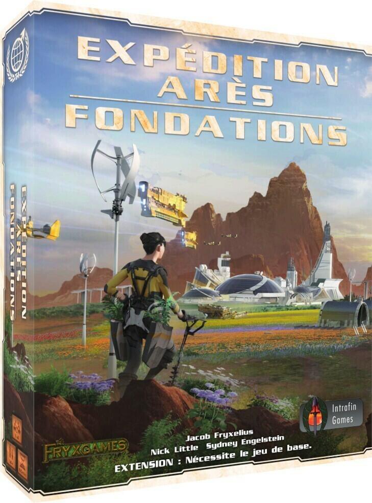 Terraforming Mars: Expédition Arès - Fondations Cover 3d