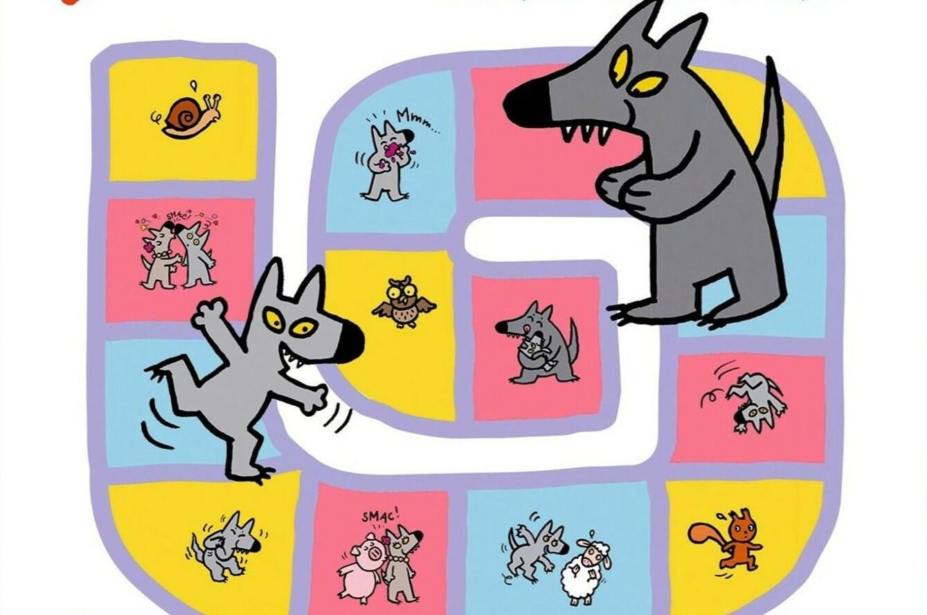 Lou le Loup: La Course aux Bisous Top