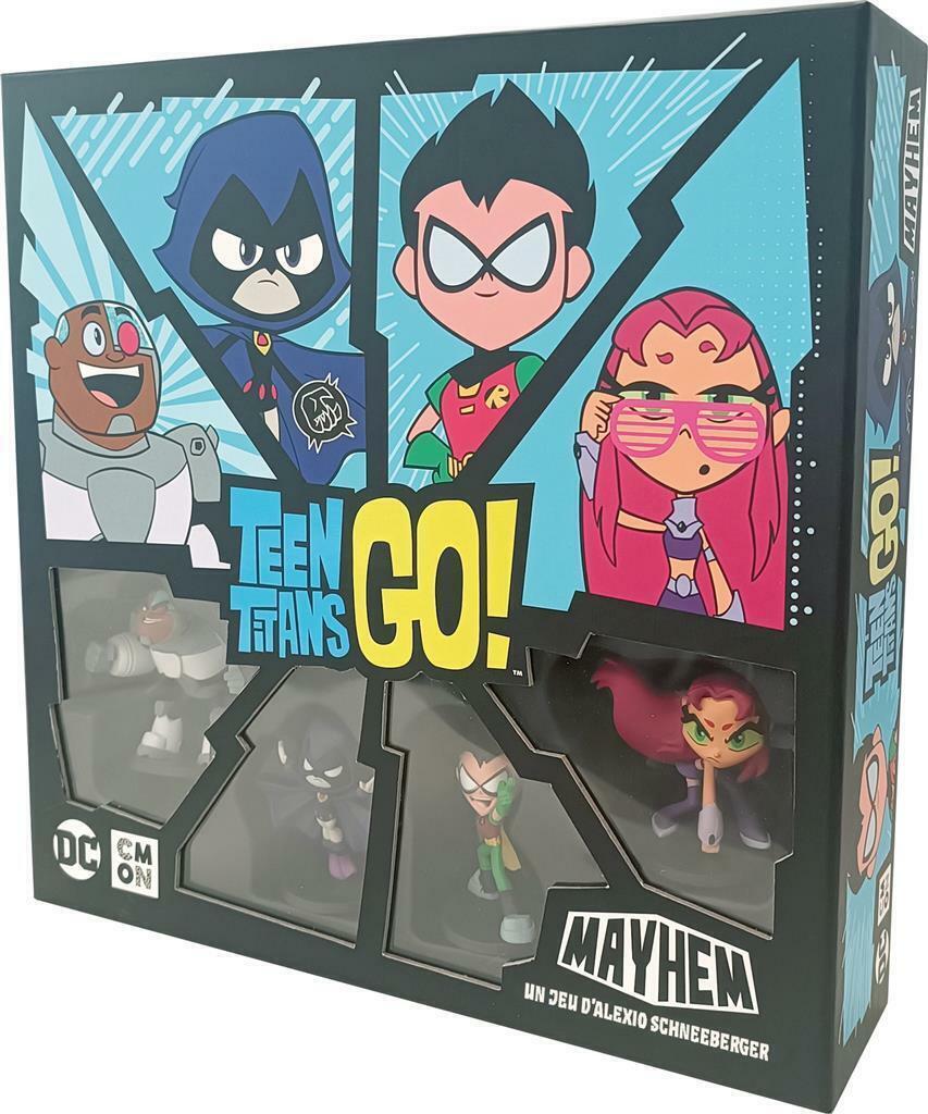 Teen Titans Go ! Mayhem Cover 3d