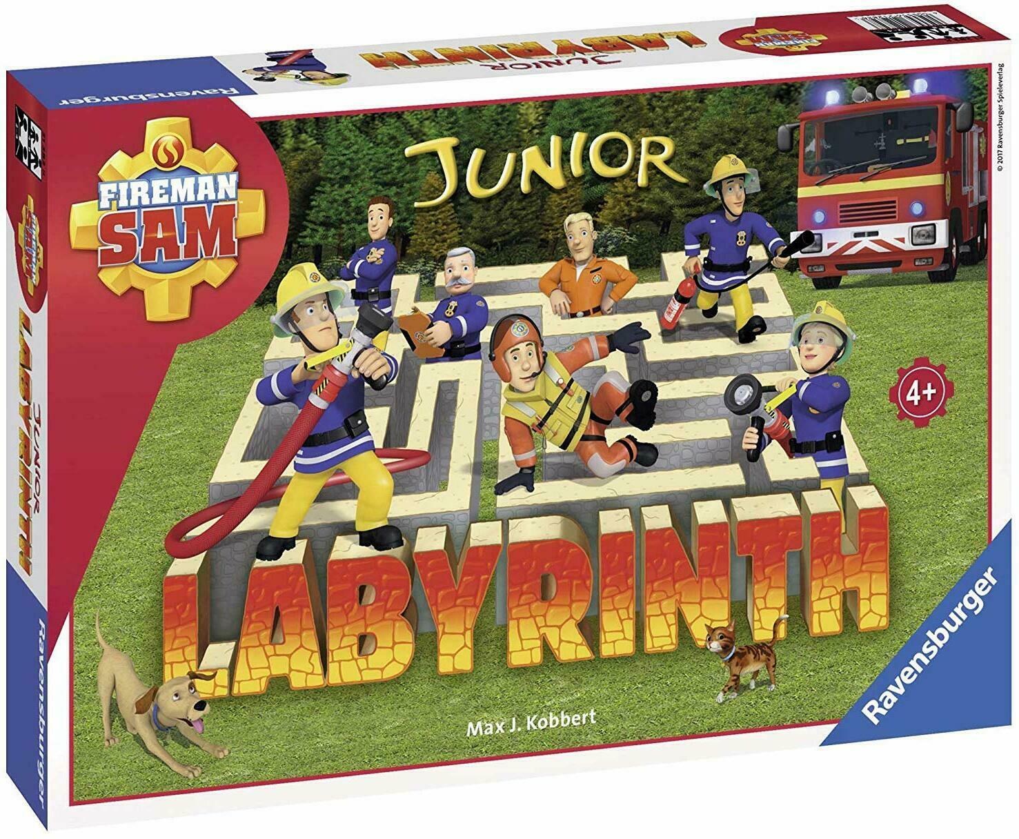 Labyrinth: Junior - Fireman Sam Cover 3d