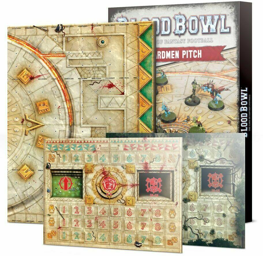 Blood Bowl: The Game of Fantasy Football - Lizardmen Pitch Eclate