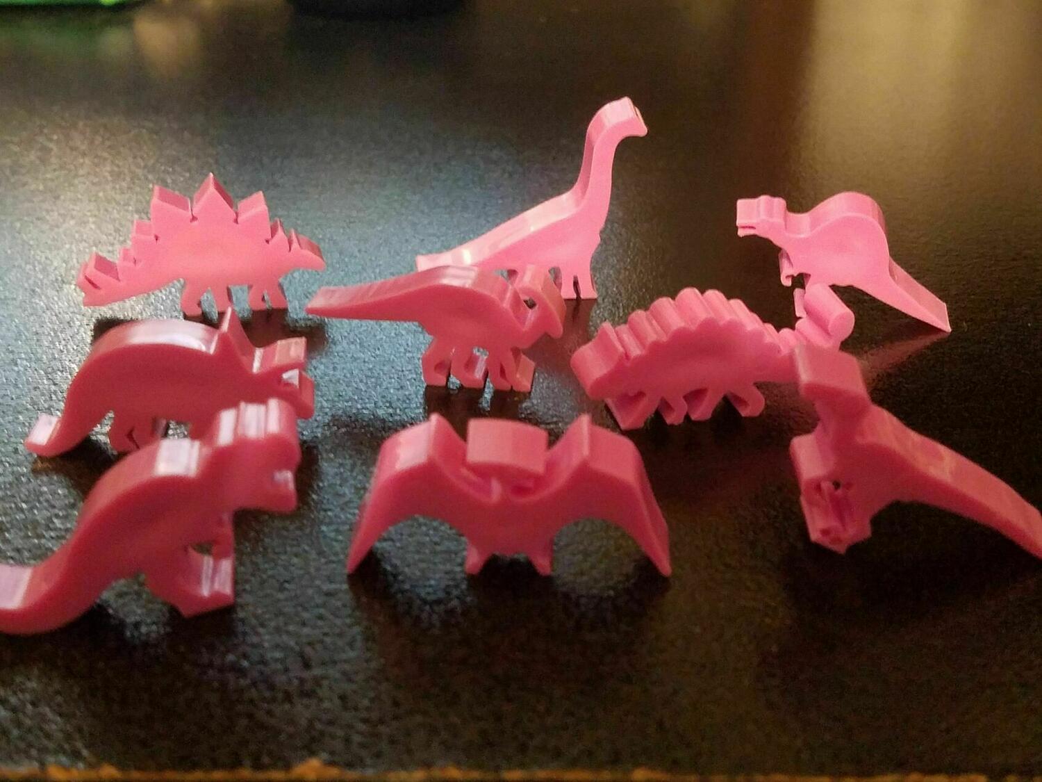 Dinosaur Island Meeples
