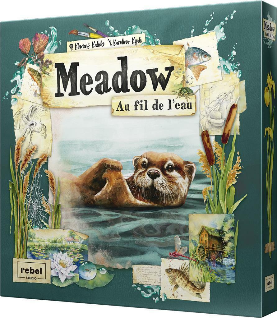 Meadow: Au Fil de l'Eau Cover 3d