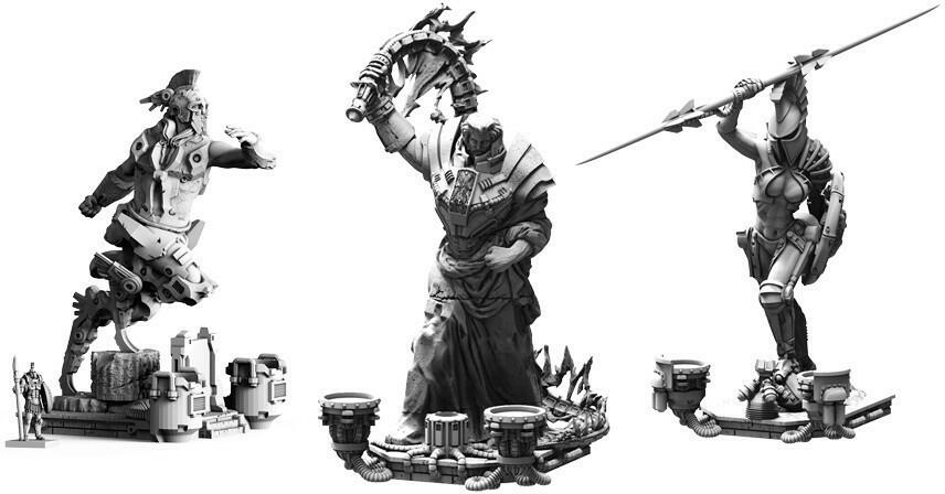 Lords of Hellas Figurines