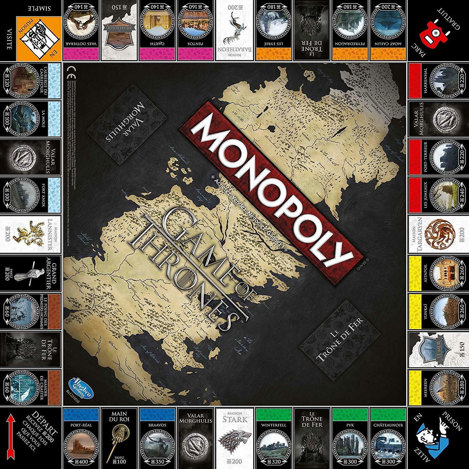 Monopoly: Game of Thrones Plateau
