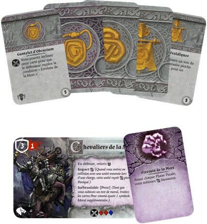 Runewars: Le Jeu de Figurines - Chevaliers de la Mort Cartes