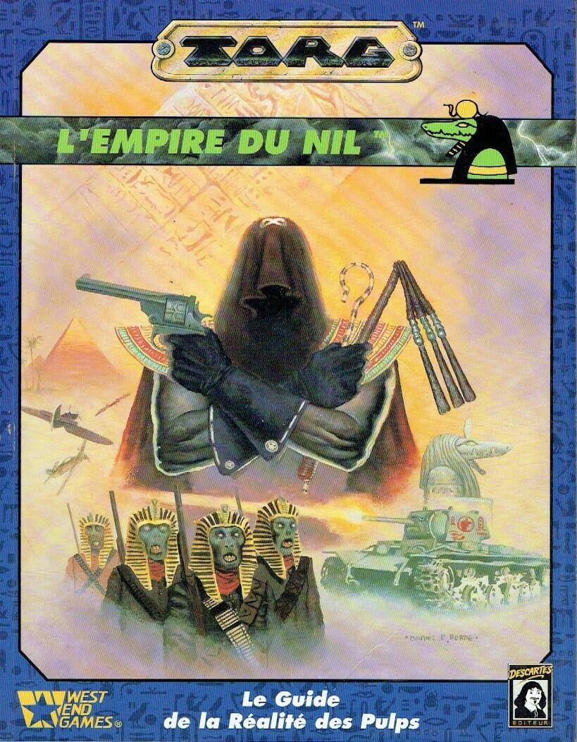 Torg: Le Guide de la Réalité des Pulps - L'Empire du Nil Cover
