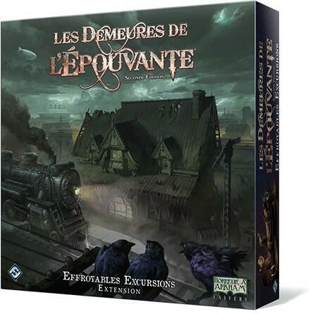 Les Demeures de l'Épouvante: Seconde Édition - Effroyables Excursions Cover 3d