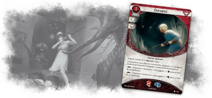 Horreur à Arkham: Le Jeu de Cartes - Les Échos du Passé Carte