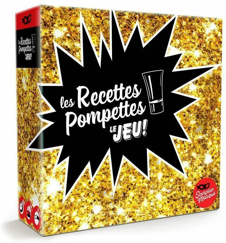 Les Recettes Pompettes: Le Jeu Cover 3d