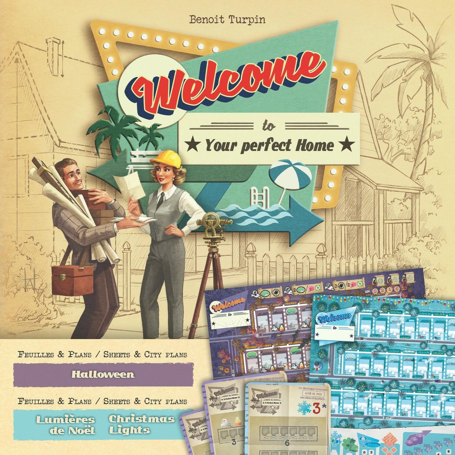 Welcome to Your Perfect Home: Halloween & Lumières de Noël Cover