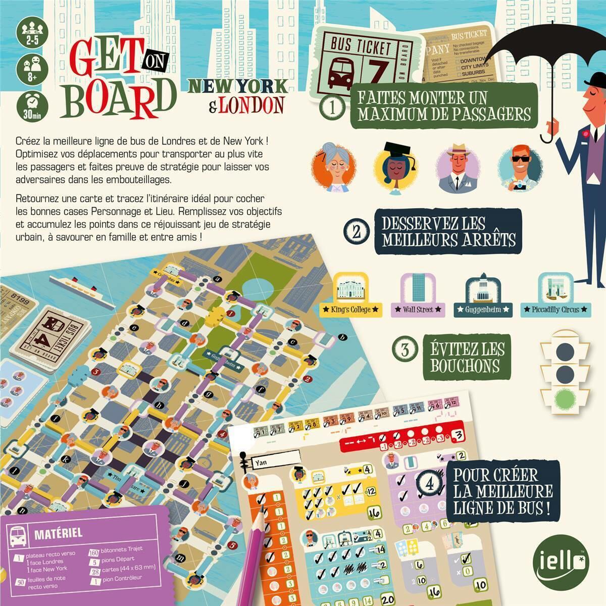 Get on Board: New York & London Back