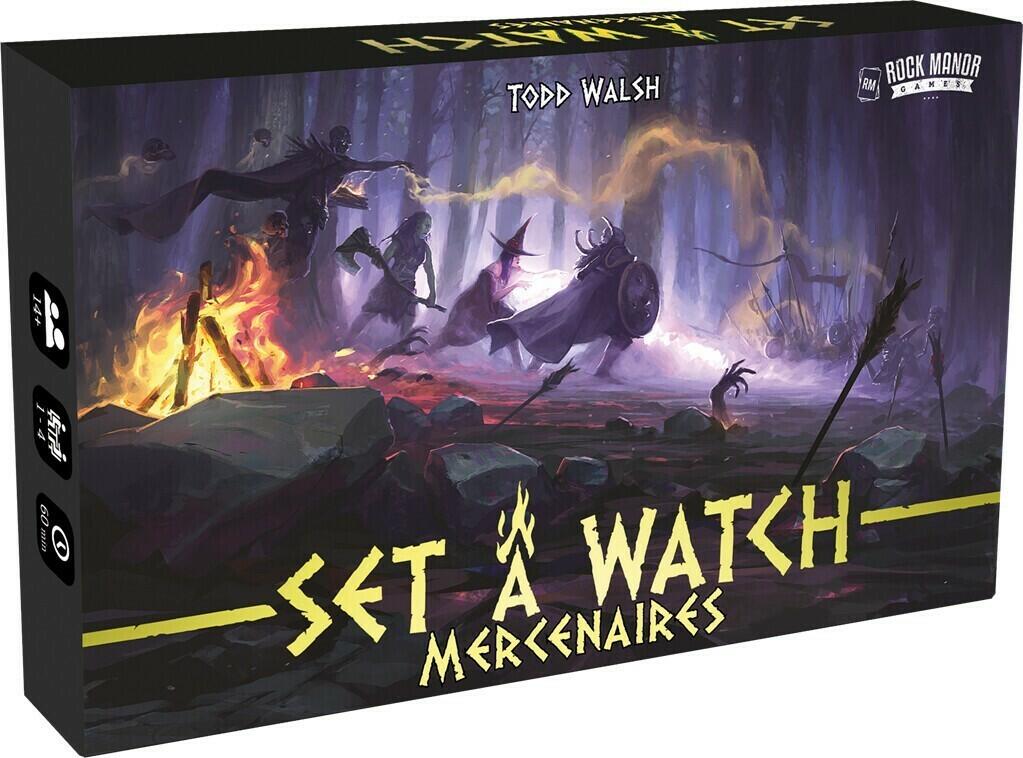 Set a Watch: Mercenaires Cover 3d