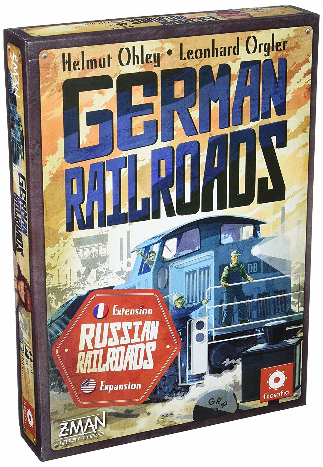 Russian Railroads: German Railroads Cover 3d