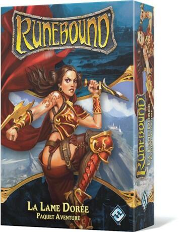 Runebound: La Lame Dorée Cover 3d